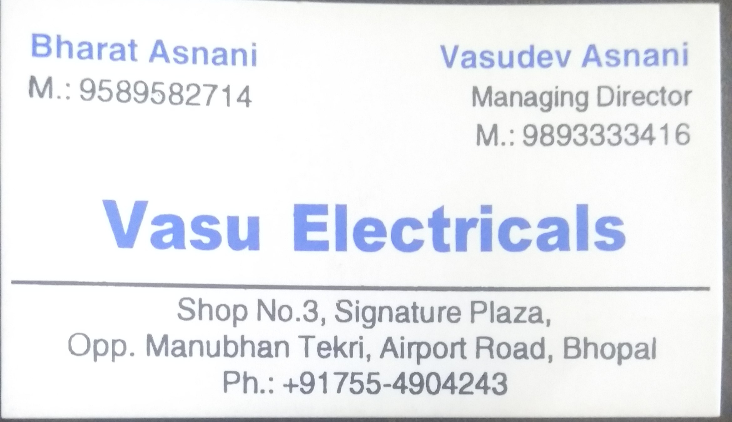 Vasu Electricals